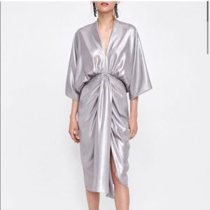Zara Metallic Dress